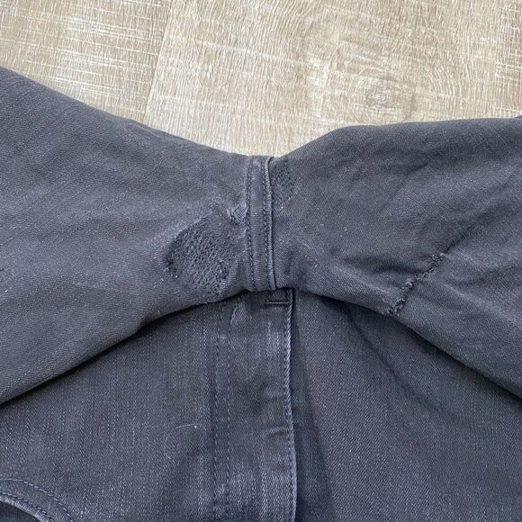 MADEWELL | 9" High Riser Skinny Skinny Jean Black Lunar Women’s 28 Tall - Picture 14 of 14